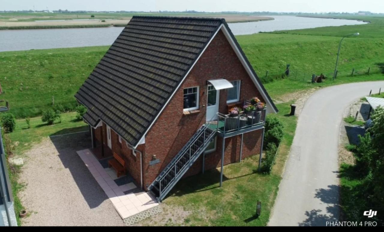Ferienhaus-Hemmerdeich Oldenswort Bagian luar foto