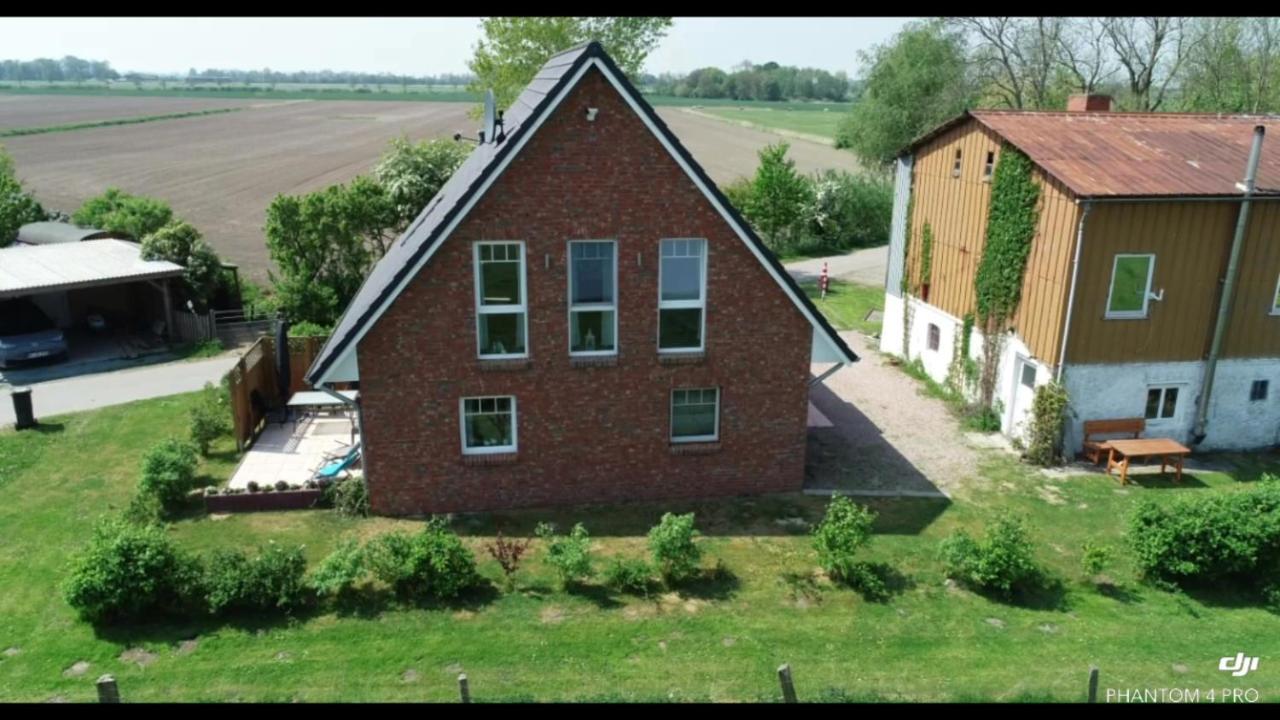 Ferienhaus-Hemmerdeich Oldenswort Bagian luar foto